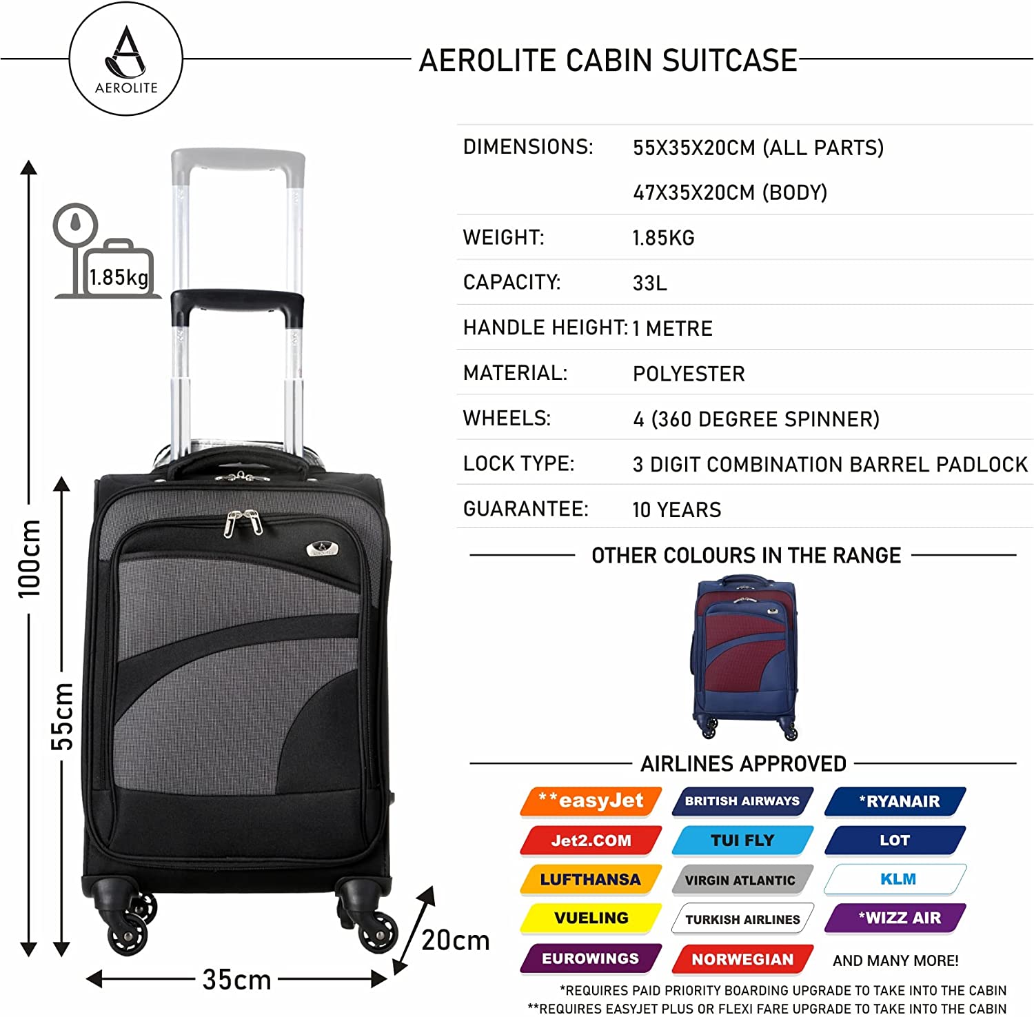 Cabin Wheel Bag, Duffle Wheel Bag, Luggage, Wheeled Duffle Bag