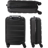 Aerolite 55cm Lightweight Hard Shell 4 Wheel Cabin Suitcase (55x35x20cm) , Approved for Ryanair (Priority), easyJet (plus/flexi), British Airways, Virgin Atlantic, and More