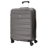 Aerolite 25" (69x50x27cm) Medium Lightweight Hard Shell Checked In Hold Luggage Suitcase with 4 Wheels, 82L Capacity