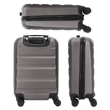 Aerolite Hard Shell Suitcase Complete Luggage Set (Cabin + Medium + Large Hold Luggage Suitcase)