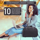 Aerolite Ryanair Maximum Holdall Cabin Bag (40x20x25cm), Digital Luggage Scales, and TSA Approved Three Dial Combination Lock