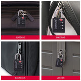 Aerolite Ryanair Maximum Holdall Cabin Bag (40x20x25cm), Digital Luggage Scales, and TSA Approved Three Dial Combination Lock